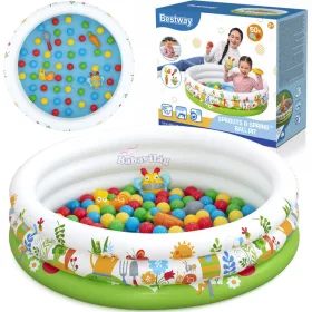 Bestway száraz medence 50db labdával 102x25cm 