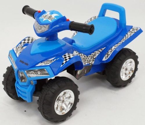 Baby Mix Kismotor Quad és járássegítő, zenélő, elemes kék