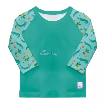 BAMBINO MIO UV szűrős gyerek fürdőpóló Crafty Croc 