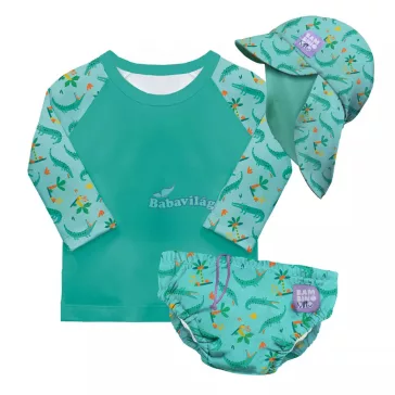 Bambino Mio baba fürdőruha szett Crafty Croc