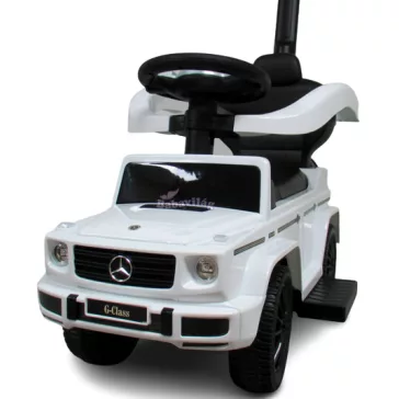 Mercedes G Class tolókaros bébitaxi fehér