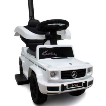 Mercedes G Class tolókaros bébitaxi fehér