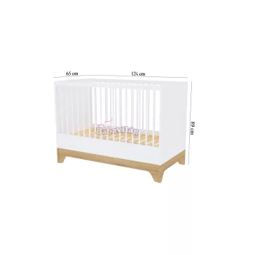 Lumina White átalakítható 120-as babaágy