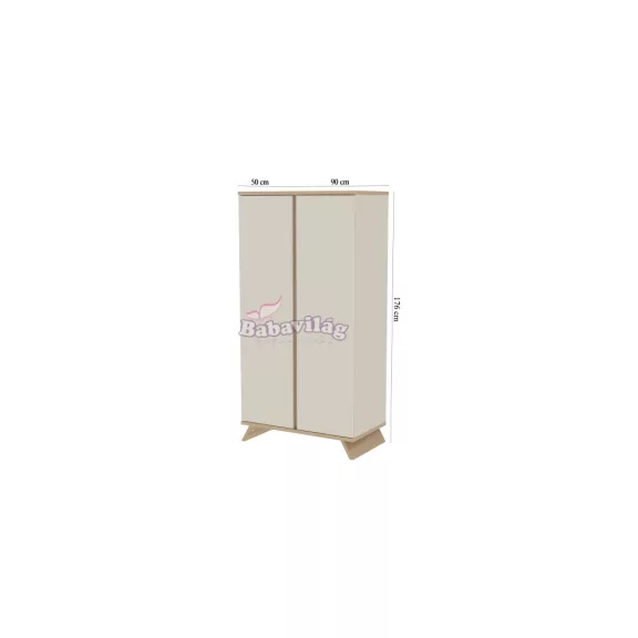 Sienna Cashmere 2 osztású szekrény