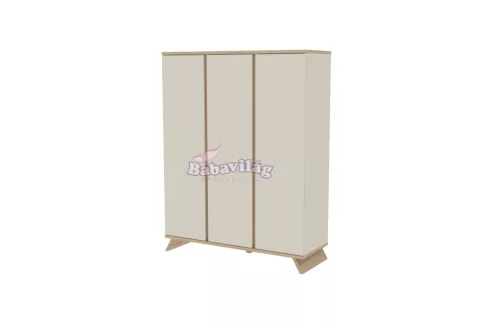 Sienna Cashmere 3 osztású szekrény