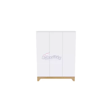 Lumina White 3 osztású szekrény