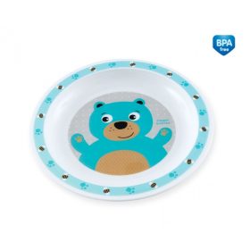 Canpol műanyag lapostányér - maci