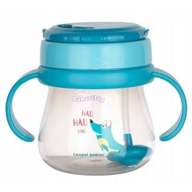   Canpol Innovatív itatópohár szívószállal 250 ml kutyás