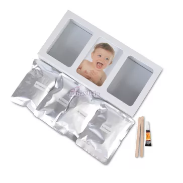 Mould 3d kéz és láblenyomat készítő képkeret 