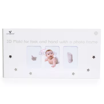 Mould 3d kéz és láblenyomat készítő képkeret 