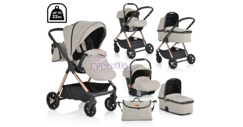 Cangaroo Empire 3in1 babakocsi szett - Bézs 