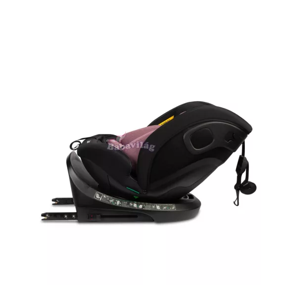 Caratero Azure I-Size 360 40-150cm isofix gyerekülés - Pink