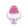 Baby Care szívószálas itató fogantyúval 275ml - Pink/Purple 