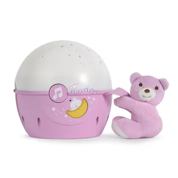 Chicco Next2 zenélő projektor pink