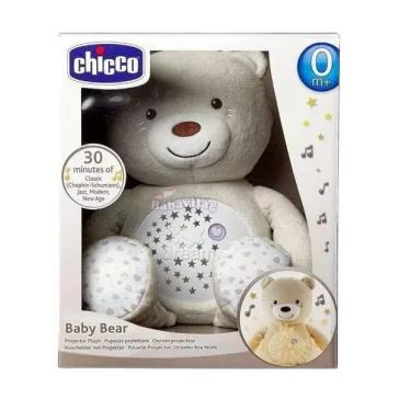 Chicco plüss projektoros maci-bézs