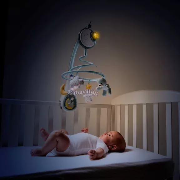 Chicco Next 2 Dreams zenélő forgó kék
