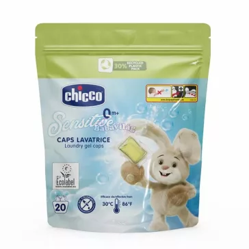 Chicco Mosókapszula 20 db zselés  gépi mosáshoz
