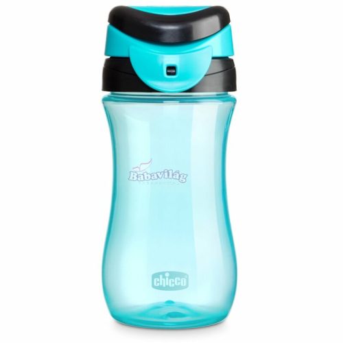 Chicco Kids Travel Cup 350ml pohárperemű itató 2év+ 0% BPA kék