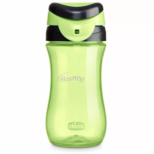 Chicco Kids Travel Cup 350ml pohárperemű itató 2év+ 0% BPA zöld