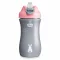 Chicco Kids Pop Up 350ml szívószálas kulacs 2év+ pink