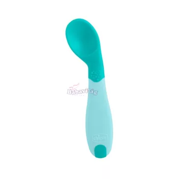 Chicco hajlított szárú kanál 8m+ menta