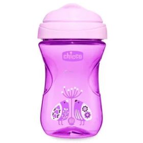 Chicco Easy Cup itatópohár 2in1 12m+ 266ml madaras