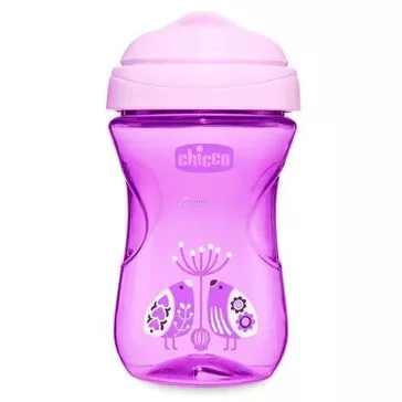 Chicco Easy Cup itatópohár 2in1 12m+ 266ml madaras