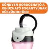 Chicco Kids Travel Cup 350ml pohárperemű itató 2év+ 0% BPA pink