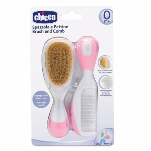 Chicco Fésű-Hajkefe pink