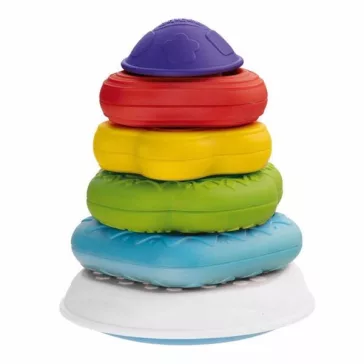 Chicco 2 In 1 Ring Tower toronyépítő 