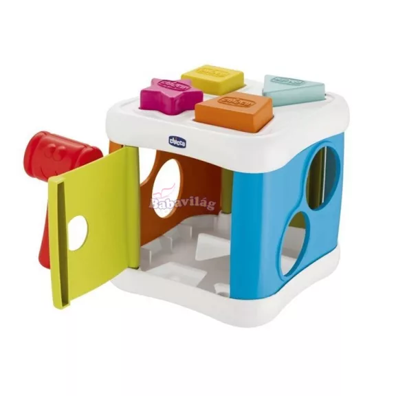 CHICCO - Sort&Beat 2in1 játékkocka, 6m+
