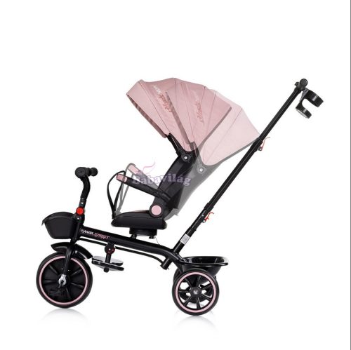 Chipolino Max Sport tricikli kupolával - powder pink 