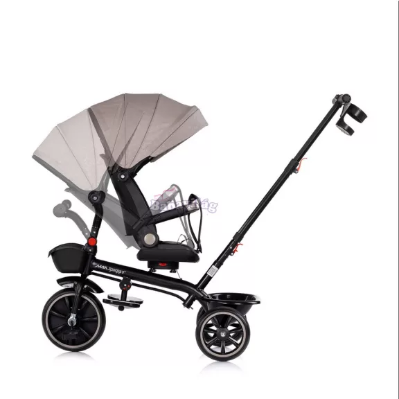 Chipolino Max Sport tricikli kupolával - latte 