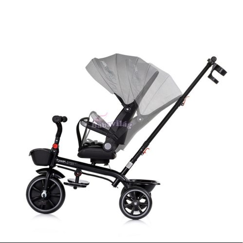 Chipolino Max Sport tricikli kupolával - charcoal 
