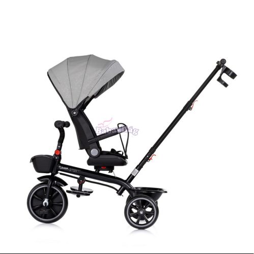 Chipolino Max Sport tricikli kupolával - charcoal 