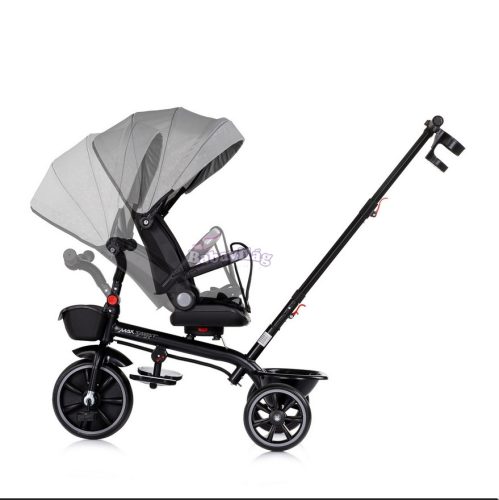 Chipolino Max Sport tricikli kupolával - charcoal 