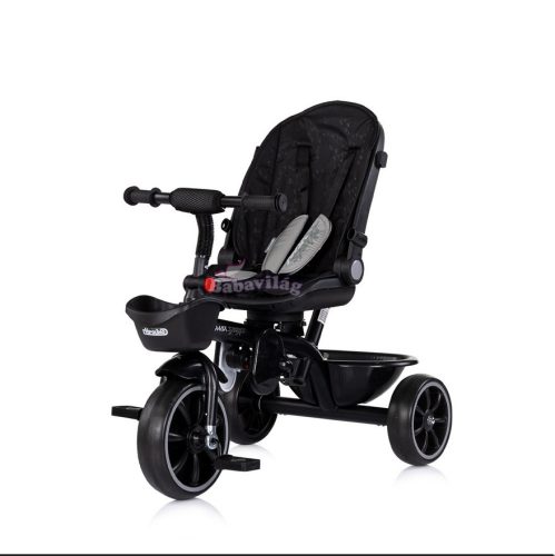 Chipolino Max Sport tricikli kupolával - charcoal 