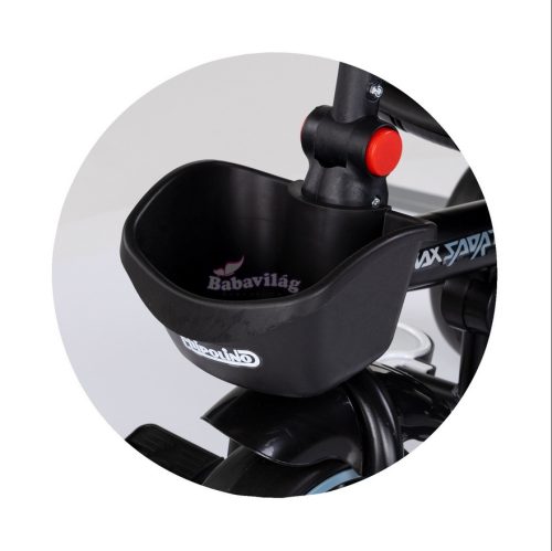 Chipolino Max Sport tricikli kupolával - charcoal 