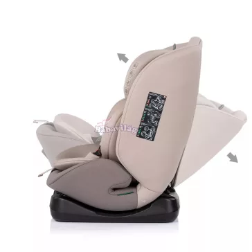 Chipolino Mondial autósülés I-Size 40-150cm - latte 