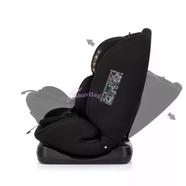 Chipolino Mondial autósülés I-Size 40-150cm - noir 