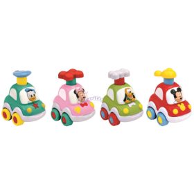 Clementoni - Disney figura lenyomható kisautó 