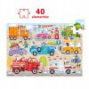 Puzzle Autók 40 db-os 