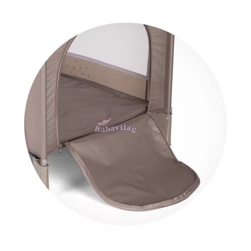 Chipolino Capri/Relax fix utazóágy - Lion Beige