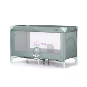 Chipolino Capri/Relax fix utazóágy - Hippo green 