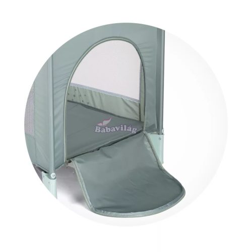 Chipolino Capri/Relax fix utazóágy - Hippo green 