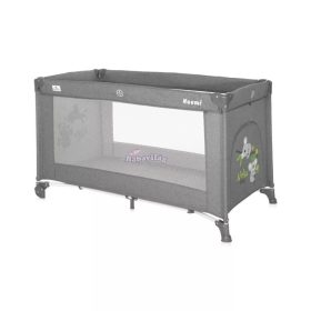 Lorelli Noemi 1 fix utazóágy - Grey Koalas 