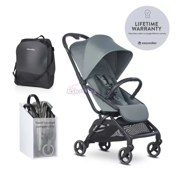 EASYWALKER Sport babakocsi Rockey S Smooth Grey EASYWALKER Sport babakocsi Rockey S Smooth Grey