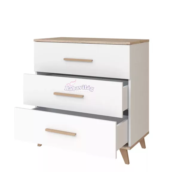 FLIP White & Oak Komód