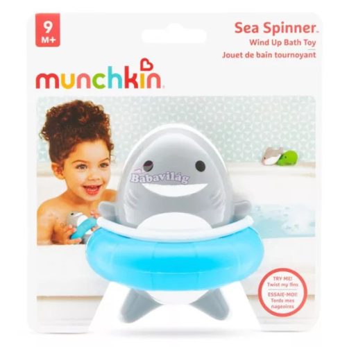 Munchkin fürdőjáték - Sea Spinner™ felhúzós fürdőjáték - cápa 