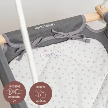 Incababy Babahinta Comfort Grey Stars